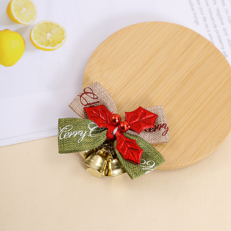 2024 Navidad accesorios de Navidad árbol de Navidad guirnaldas decoraciones arco de arco pequeño arco