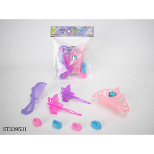 Cross-border card bag princess dress up accessories dressing toys play house crown jewelry advertising promotional food gifts