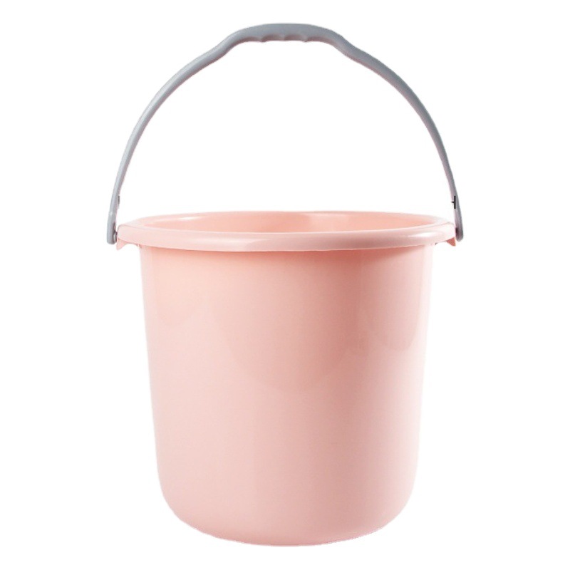 Gran plástico resistente a caídas, cubo de agua portátil para el festival de salpicaduras, lavado de autos domésticos, grueso, cubo de baño portátil, cubo de plástico al por mayor
