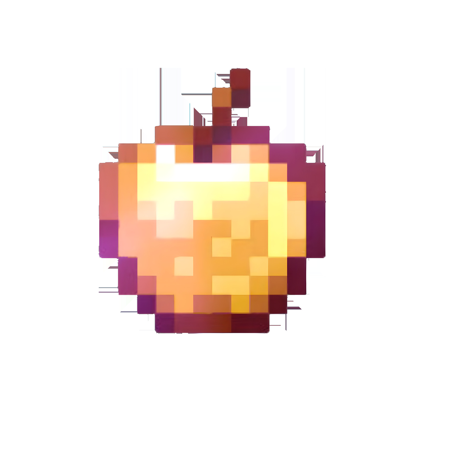 Totem inmortal Encantado de manzana dorada Minecraft llavero Minecraft perimetral colgante acrílico juguete