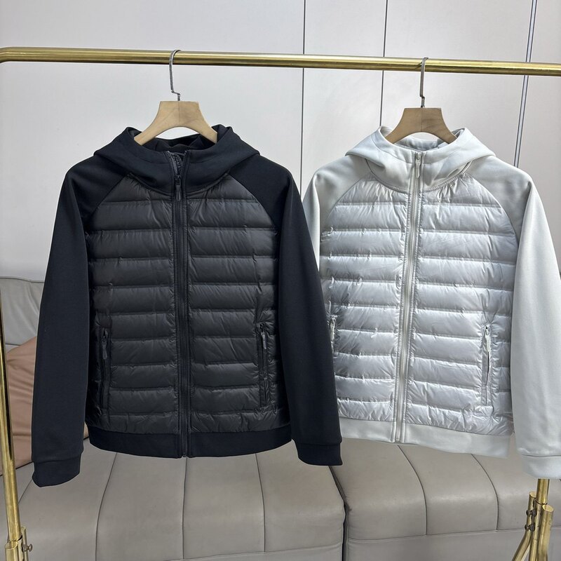 Niao Series Ribbed Double-Layered down Jacket with 90% down Filling, Autumn and Winter Men's Outdoor Sports Casual Hooded Lightweight down Coat Niao Series Ribbed Double-Layered down Jacket with 90% down Filling, Autumn and Winter Men's Outdoor Sports Casual Hooded Lightweight down Coat
