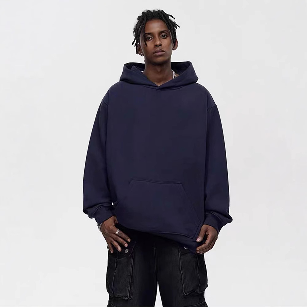 Marca de moda FOG otoño y invierno nuevo 380G gran bucle con sudadera encapuchada hombre pesado engrosado camiseta encapuchada suelta europea y americana