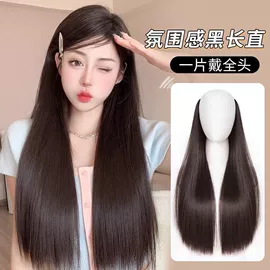 假发长卷发;假发马尾;长直发假发