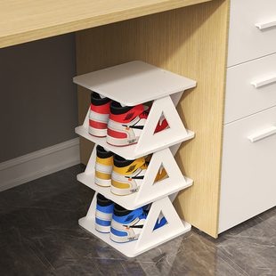 Ft Shoe Rack Household Corridor Doorway Indoor Simple Small Narrow Dormitory Multi-layer Dormitory Shoe Cabinet Storage Layered Partition