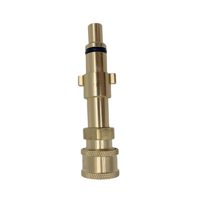 Cross-border high-pressure washer with Anlu interface, water gun, foam PA pot, modified 1/4 quick-connect fitting, colorful nozzle accessories