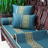 Sofa from natural wood, universal non-slip scarf four seasons, Chinese style, science and technology