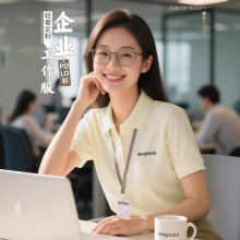 �½���ˬ��polo������������ӡlogo��˾��ҵ�칫��Ա��װ���䷭��
