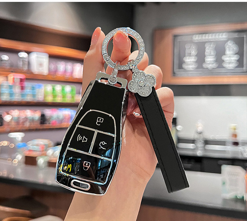 Suitable for Beijing BJ30 key case, BJ40/7, BAIC Magic Cube, BJ60, BJ20, EU5, EU7 – a high-end protective case