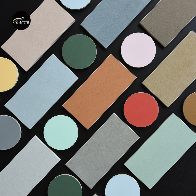 Color Master Long Strip Micro Cement Tiles 600X1200 Wall and Floor Tiles Sample