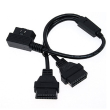 OBD2 16�һ�ֶ�ĸ�^��ɫ�B�Ӿ����^OBD�����L��һ�϶��B�Ӿ�