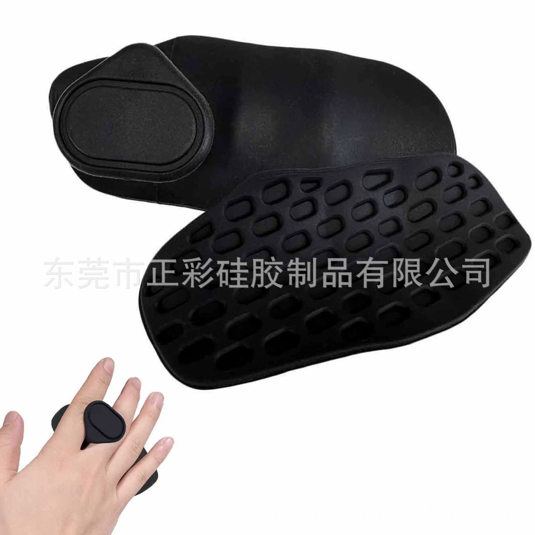 Трансграничный новый силиконовый Grip strengthener рукоятка для тренировки пальцев