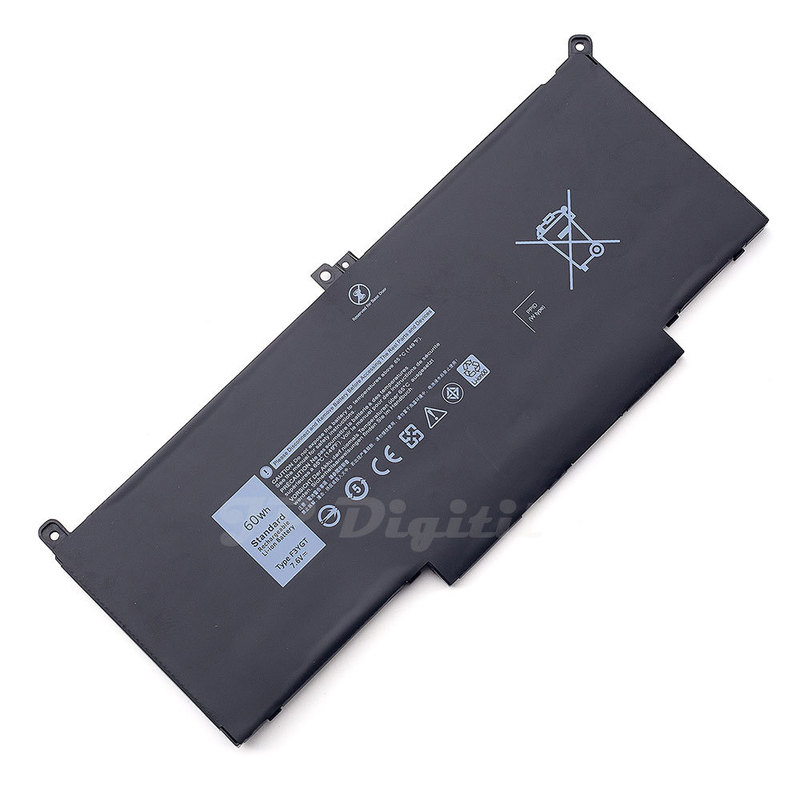 Compatible battery F3YGT for Dell 7280 7290 7380 7390 7480 7490 laptops
