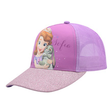 外贸儿童帽子品牌定制棉质绣花印花卡通童帽可爱棒球帽夏秋空顶帽