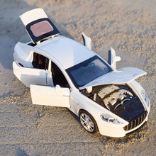 廠家批發天鷹合金汽車模型仿真阿斯頓馬丁兒童玩具車男孩盒裝禮物