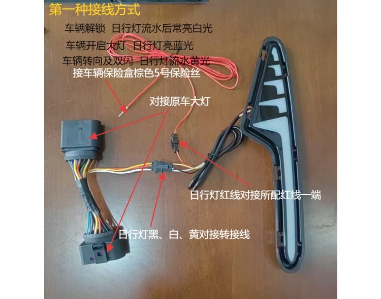 Suitable for Geely Xingyue 25-26 Models, Daytime Running Lights, Turn Signals, Night Ice Blue Modified Front Fog Lights