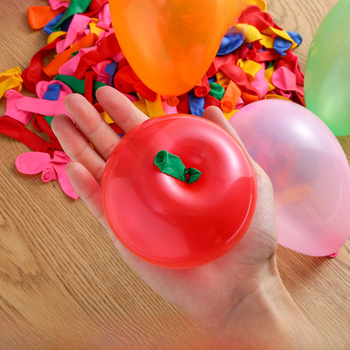 Small Balloons Children's Cartoon Cute Colorful Small Air Balloons Shooting Decoration Water Splashing Festival Target Practice Mini Darts
