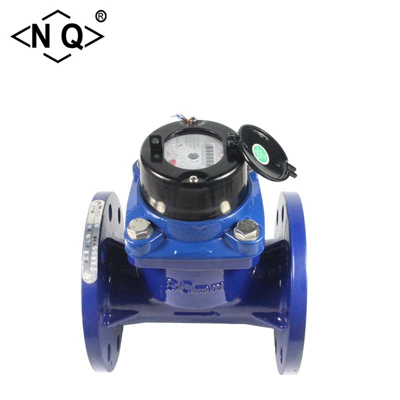 宁波宁桥水表供应 LXLC-200mm可拆式冷水表铜罩式干式表