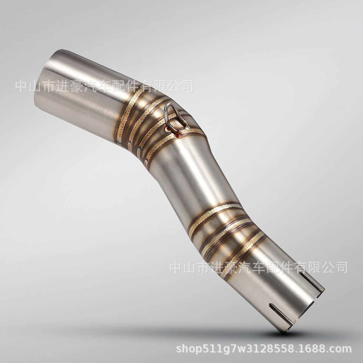 Suitable for Motorcycle Modification Cbr250Rr Modified Exhaust Pipe Cbr250R Mid-Front Section Factory Direct Sales Non-Destructive