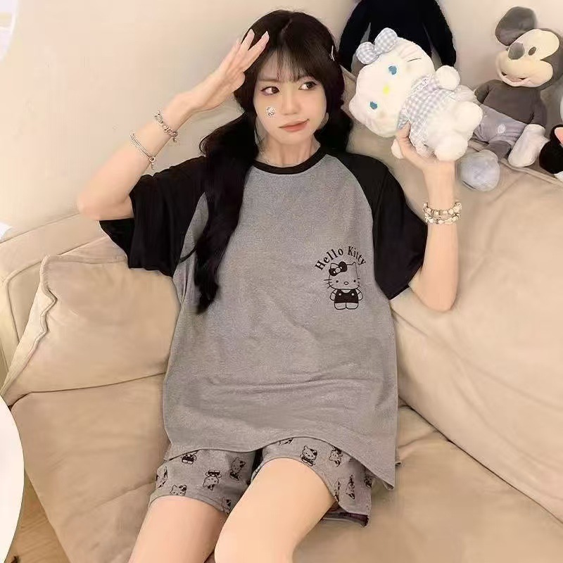 Black and gray KT cat [double short]
