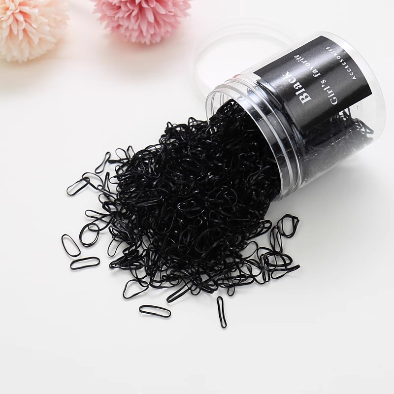 Banda de goma para niños, niñas, bebés, adornos de cabello para niños pequeños, anillo de cabello elástico, banda de goma desechable