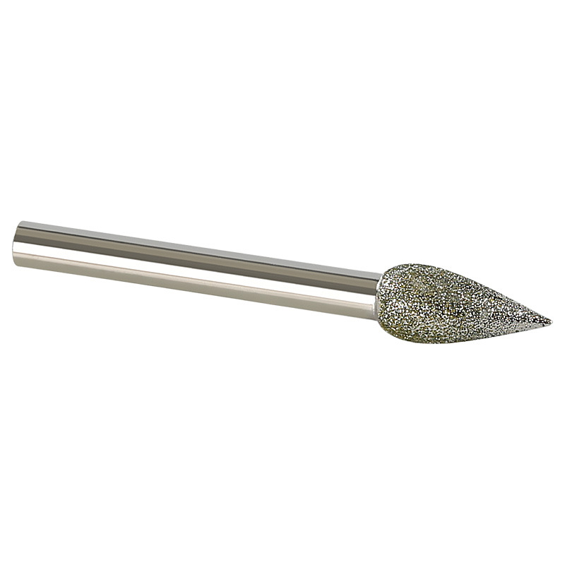Galvanoplastia Emery cabeza de molienda en forma de punta de granito lápida de mármol molino eléctrico jade tallado de procesamiento de molienda Varilla