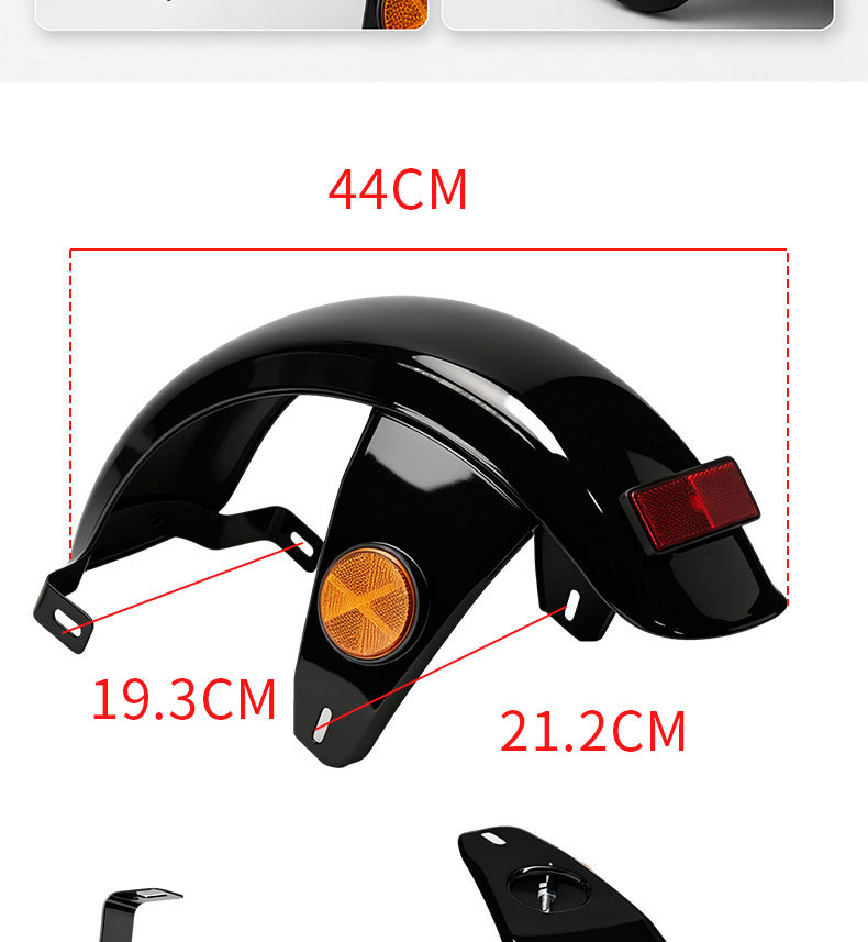 New National Standard Electric Vehicle Universal Iron Mudguard, Water Shield, Rear Mudguard Shell, Tire Guard, Universal Mudguard