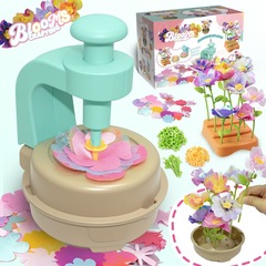 跨境爆款diy织物压花机花束玩具儿童幼儿园手工礼物女孩工艺花朵