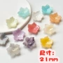 立体新款21mm大花朵五瓣花