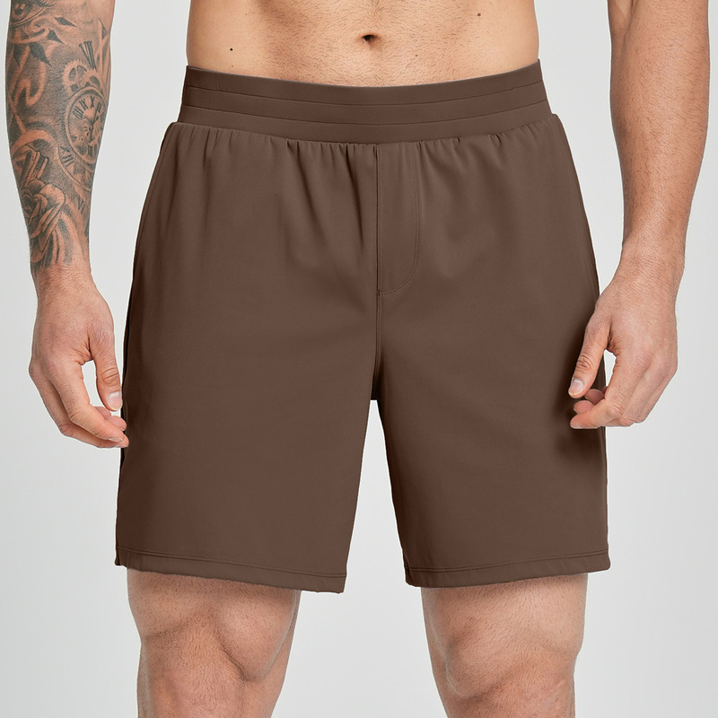 Cross-Border Men's Sports Fitness Casual Elastic Quick-Drying Shorts Outdoor Basketball Tennis Badminton Bottoms 5086