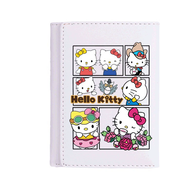 Hello kitty, short cartoon fresh cute wallet