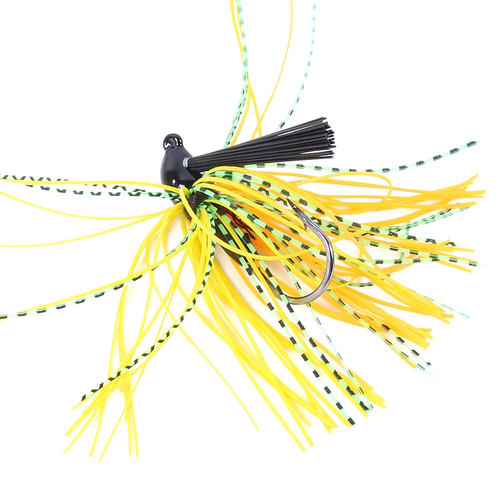 New Luya fake bait Beard Guy 10g cross-border anti-hanging bottom lead drop lead head hook Beard Guy simulation fake bait wholesale
