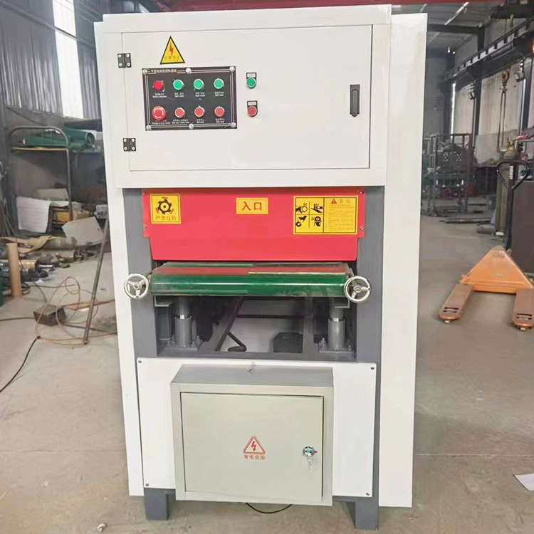 中旺金属砂光机平面抛打磨机不锈钢拉丝机去毛刺拉丝机机器设备