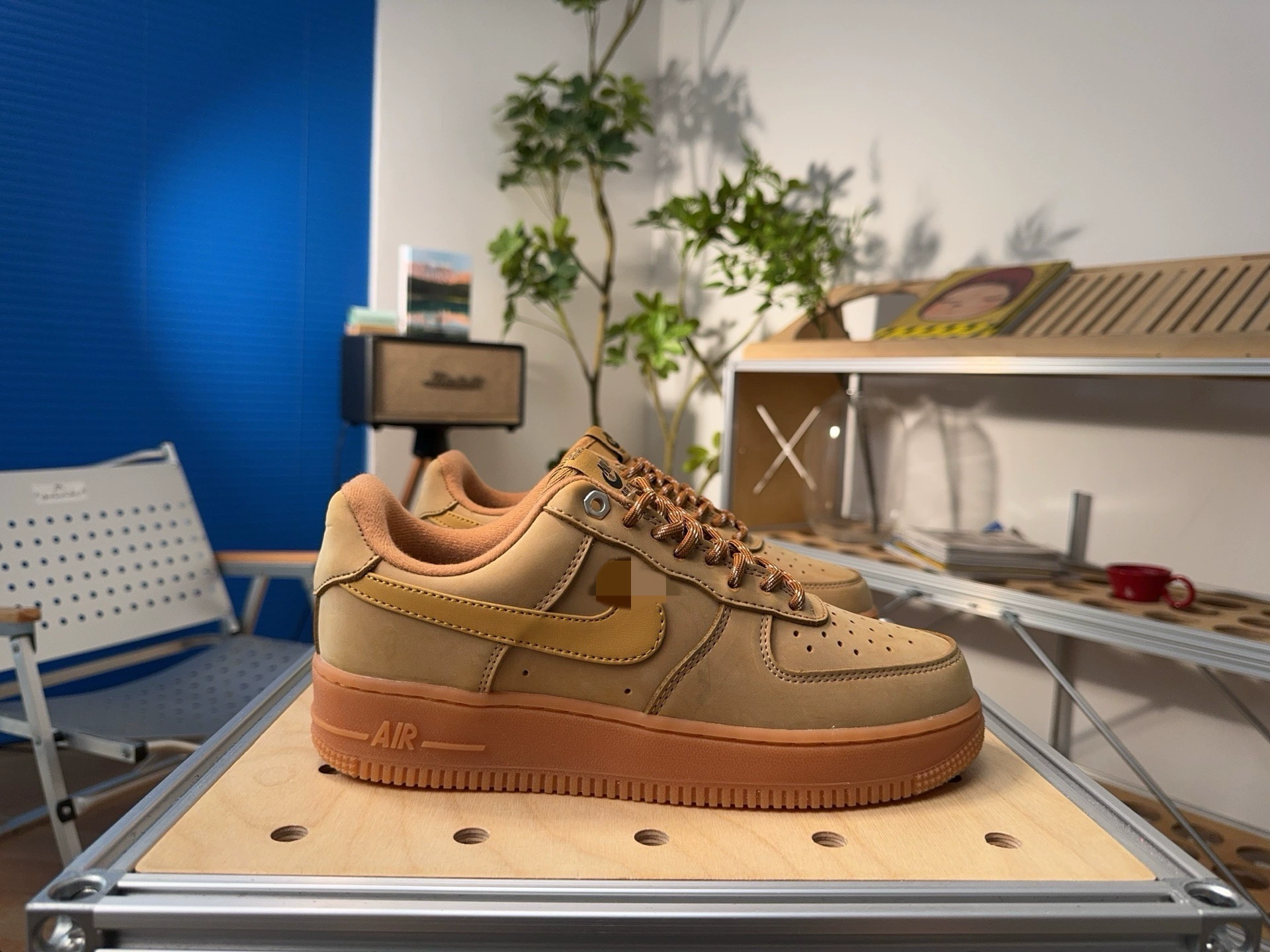 Putian Pure Original Air Force 1 Wheat Air Force 1 мужские и женские низкие кроссовки повседневные спортивные туфли