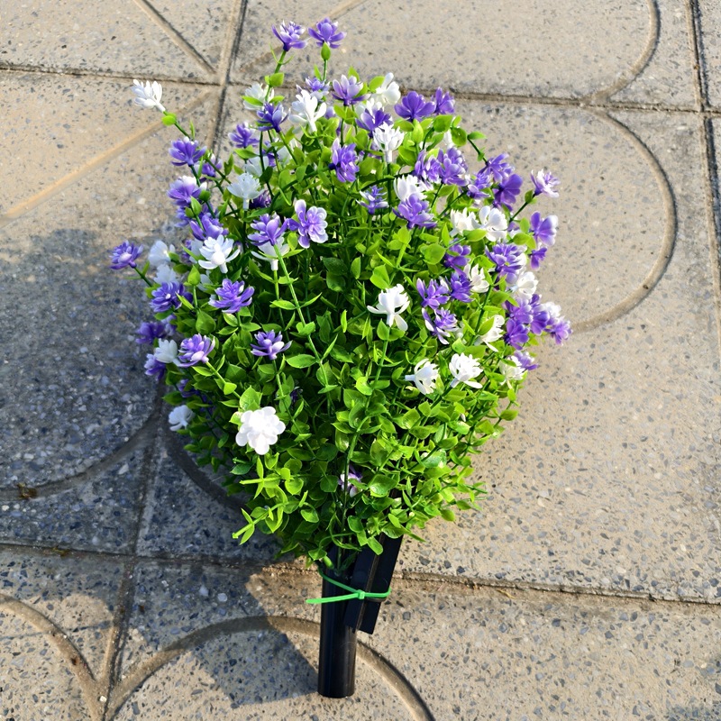 Suministro transfronterizo de plantas artificiales, decoraciones de plantas verdes tipo bola de Milán, flores artificiales de plástico para techos, exhibiciones para escaparates de centros comerciales, bolas de hierba de eucalipto.
