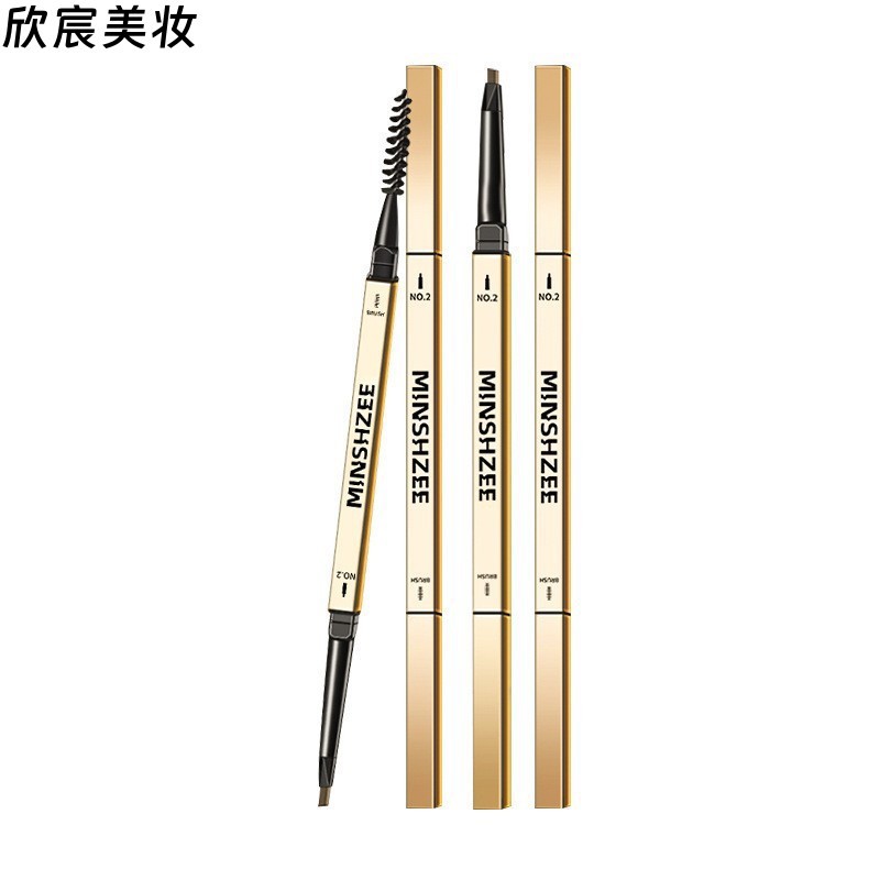 抖音茗希芝小金条眉笔极细防水汗持久不掉色不晕染超细头