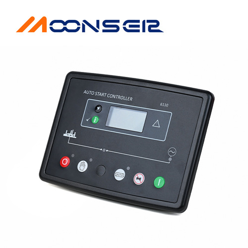 DSE6110 generator set automatic start control panel, DSE6120 diesel engine control screen liquid crystal display