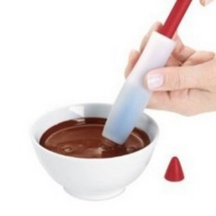 Decorating Pen coffee carving pen syringe type soft silicone drawing pen squeeze sauce bottle chocolate sauce brush