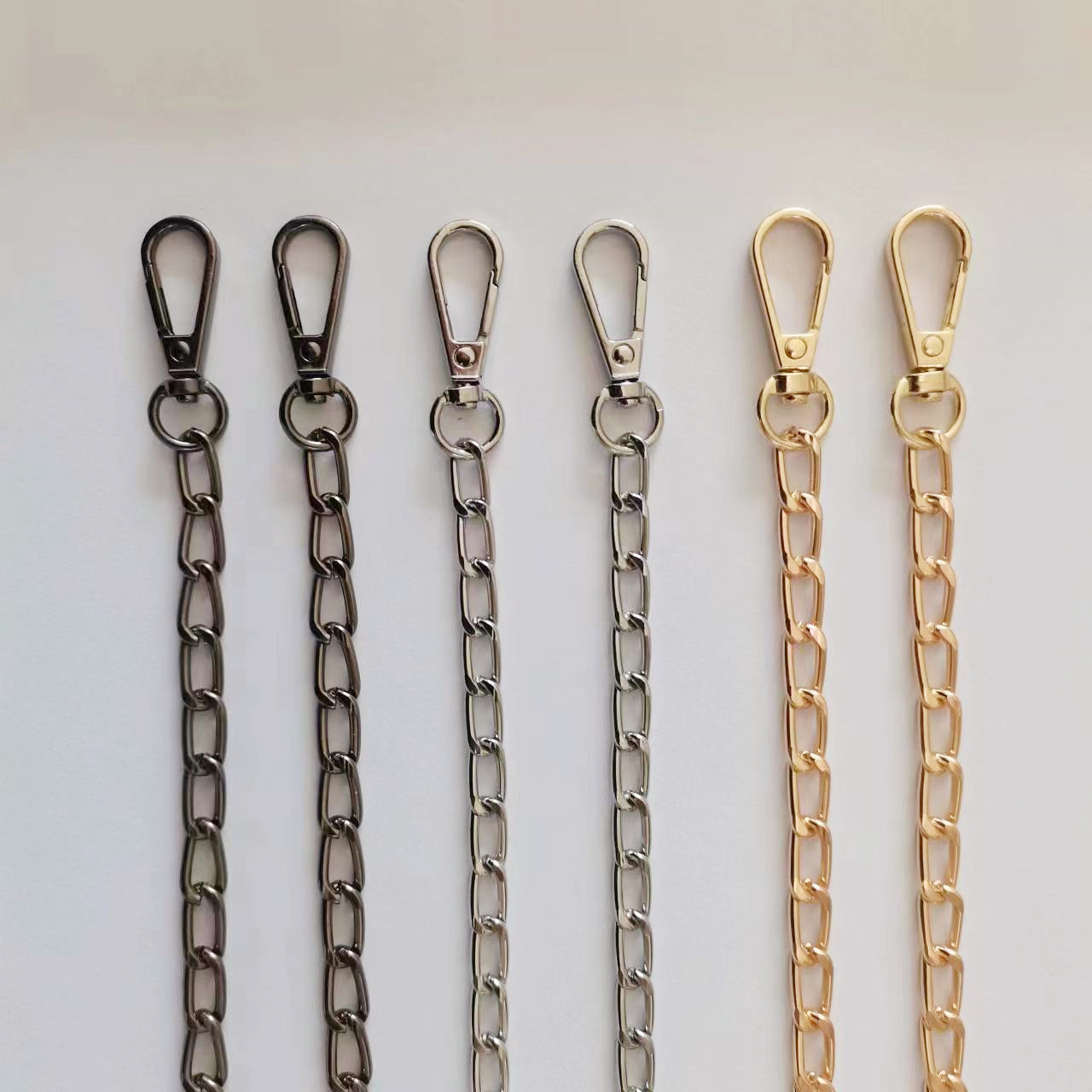 1 Piece Metal Solid Color klein bag Chain display picture 7