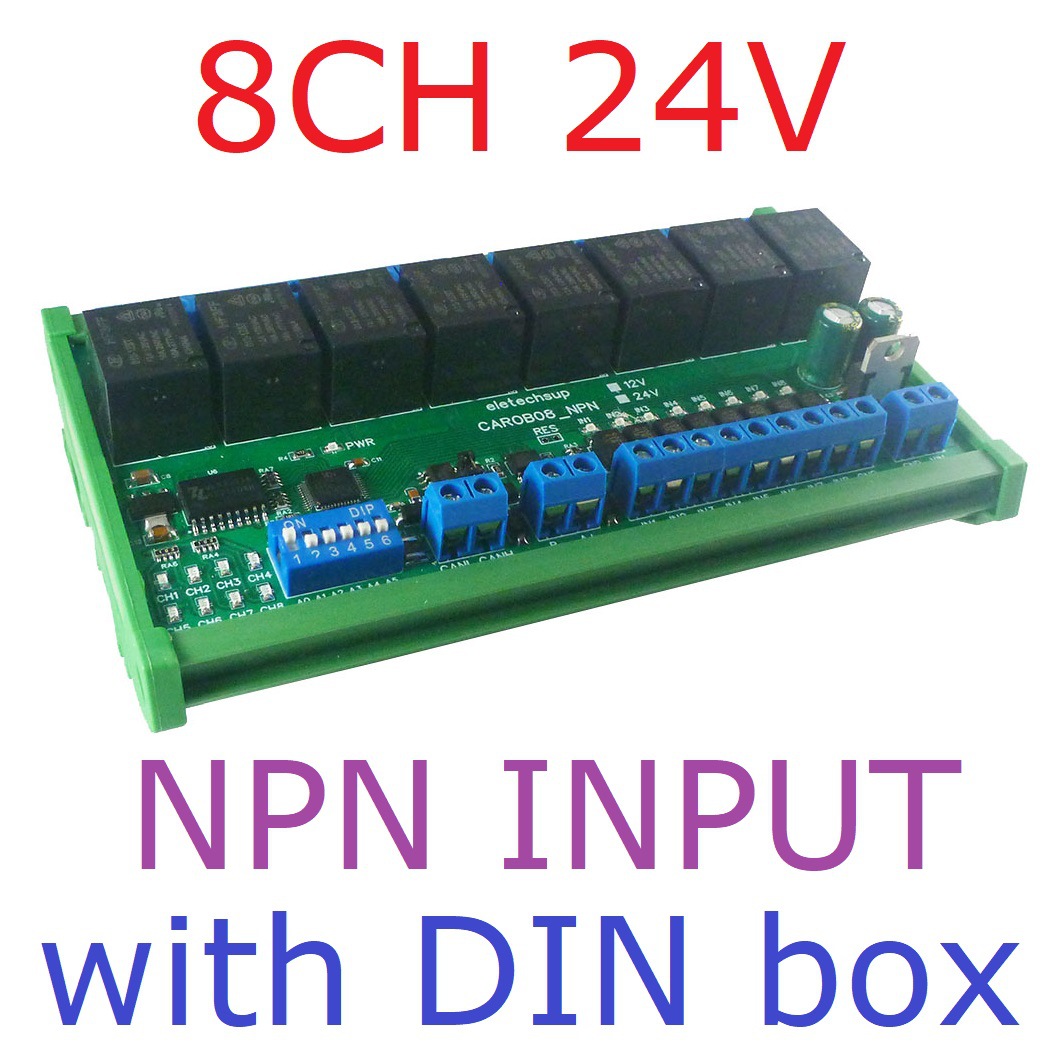 8CH 24V NPN Shell*12MA*CAROA04
