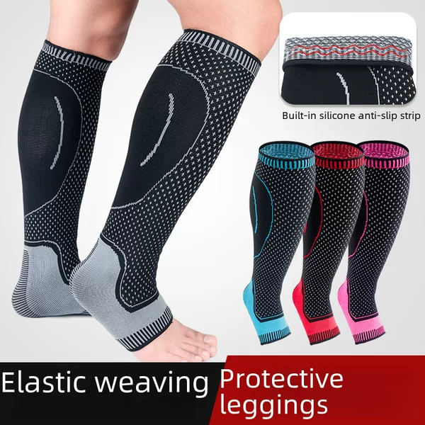 Wholesale Sports Calf Protection Knitted Extended Breathable Pressure Shrink Leg Protection Basketball Football Mountaineering Protective Gear Can Be Shipped on Behalf of
