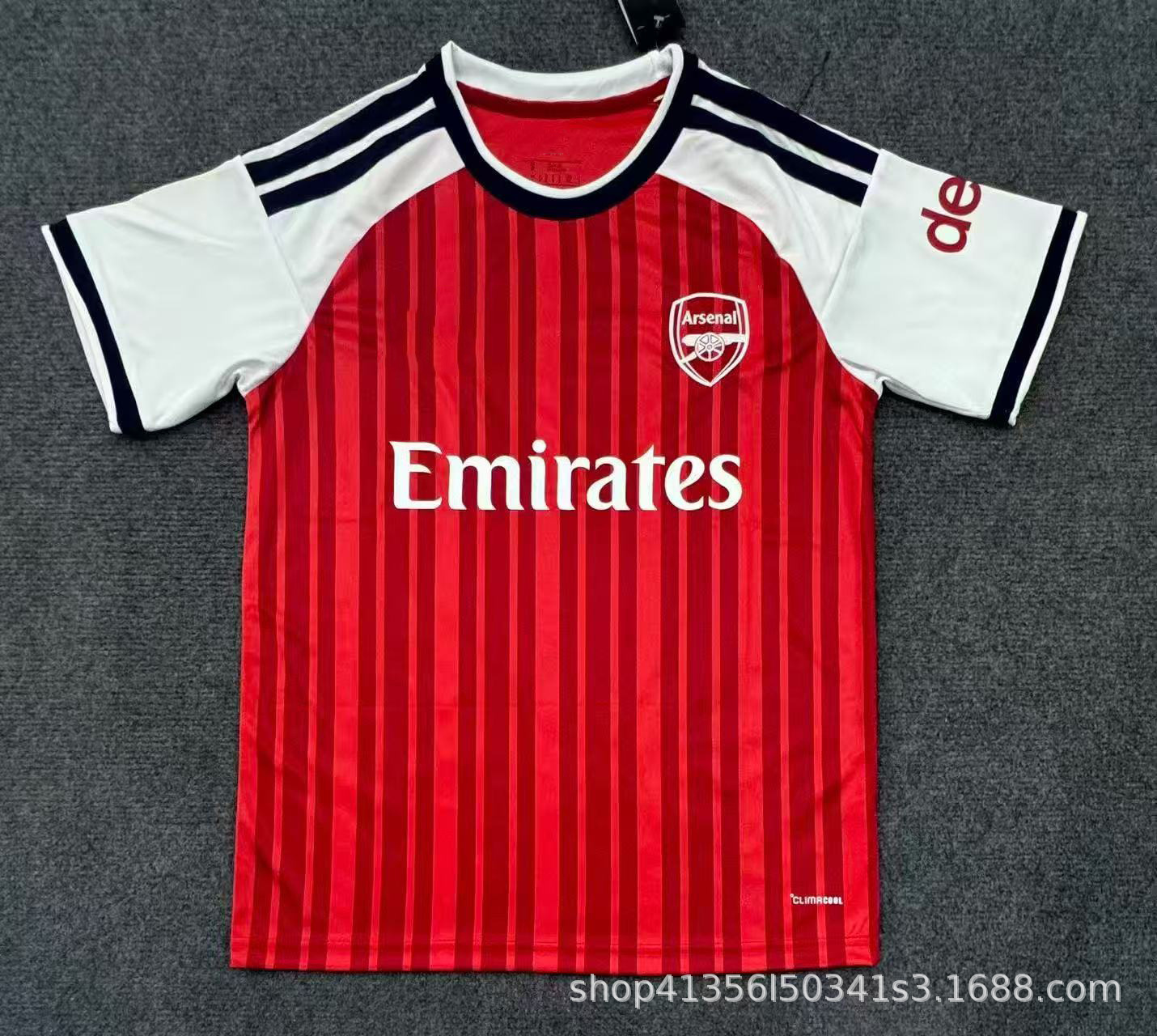 Camiseta de Fútbol Edición Aficionados de Poliéster Manga Corta para Deportes