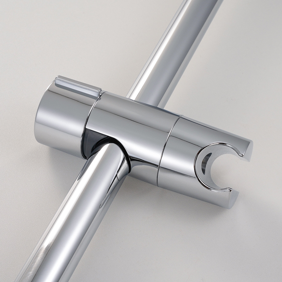 Xiamen baño nuevo 18-25mm universal manga deslizante ducha de elevación titular desmontable Barra de ducha conveniente desmontaje