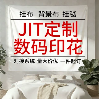 短毛绒挂布背景墙布挂毯墙面装饰卧室客厅摆摊挂布来图定制跨境