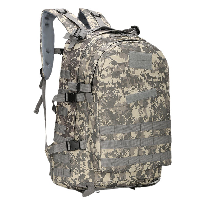 Cross-Border Tactical Backpack Pubg Backpack 3D Outdoor Camouflage Backpack Mountaineering Bag Direct from Manufacturer