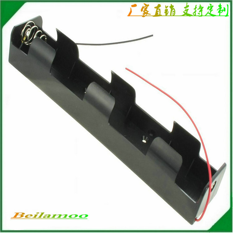 一号三节长条形电池盒  1号3节长条形电池盒 电池盒厂家