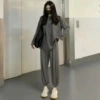 Однотонный двойной — тёмно‑серый