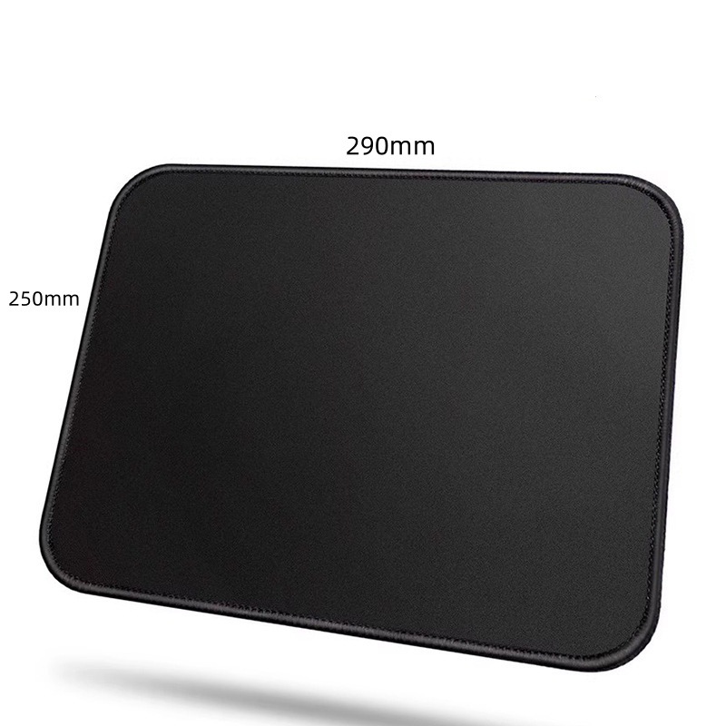 Cojín de ratón de computadora en stock para oficina negra transfronteriza grande engrosado bloqueo de borde cojín de ratón de computadora súper grande cojín de mesa