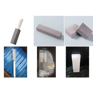 Toilet bathroom cleaning pumice natural pumice stone toilet cleaning brush barbecue cleaning brick