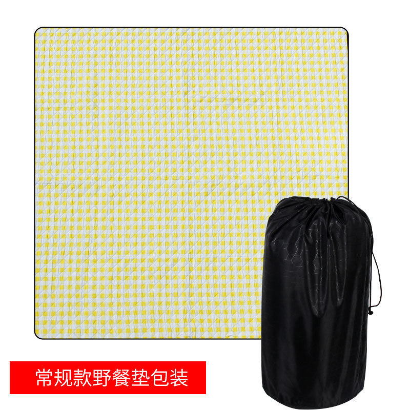 노란색과 흰색 격자