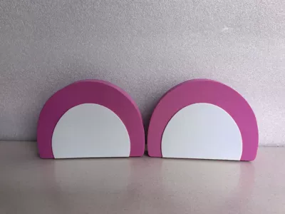 cute decoration 100%, Other Automotive Exterior Supplies - pair-of-white-1513cm